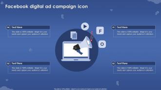 Facebook Digital Ad Campaign Icon