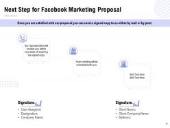 Facebook marketing proposal powerpoint presentation slides