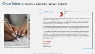 Facebook Marketing Services Proposal Powerpoint Presentation Slides Captivating Images