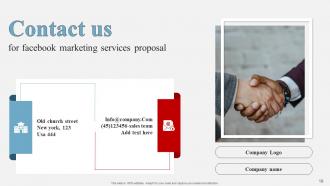 Facebook Marketing Services Proposal Powerpoint Presentation Slides Customizable Best