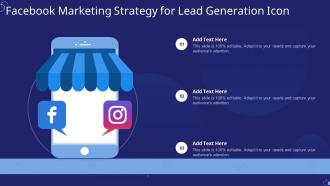 Facebook Marketing Strategy For Lead Generation Icon