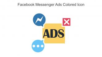 Facebook Messenger Ads Colored Icon In Powerpoint Pptx Png And Editable Eps Format