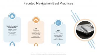 Faceted Navigation Best Practices In Powerpoint And Google Slides Cpb
