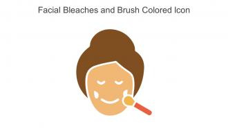 Facial Bleaches And Brush Colored Icon In Powerpoint Pptx Png And Editable Eps Format