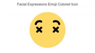 Facial Expressions Emoji Colored Icon In Powerpoint Pptx Png And Editable Eps Format