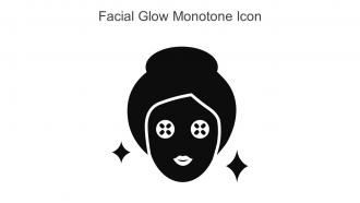 Facial Glow Monotone Icon In Powerpoint Pptx Png And Editable Eps Format