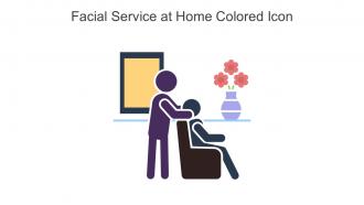 Facial Service At Home Colored Icon In Powerpoint Pptx Png And Editable Eps Format