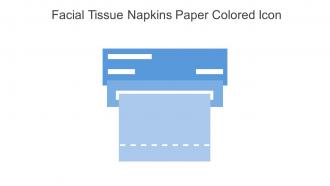 Facial Tissue Napkins Paper Colored Icon In Powerpoint Pptx Png And Editable Eps Format