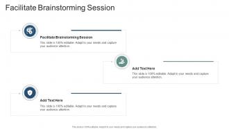Facilitate Brainstorming Session In Powerpoint And Google Slides Cpb