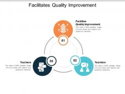 Facilitates quality improvement ppt powerpoint presentation inspiration template cpb