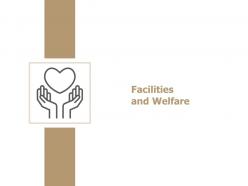 Facilities and welfare ppt powerpoint presentation file background
