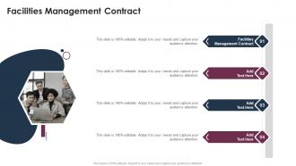 Facilities Management Contract In Powerpoint And Google Slides Cpb