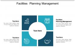Facilities planning management ppt powerpoint presentation slides smartart cpb