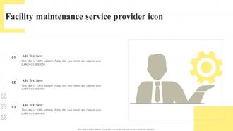 Facility Maintenance Service Provider Icon