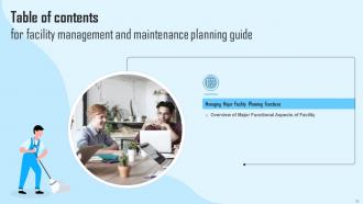 Facility Management And Maintenance Planning Guide Powerpoint Presentation Slides Images Engaging