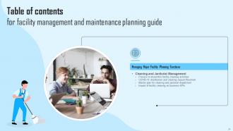 Facility Management And Maintenance Planning Guide Powerpoint Presentation Slides Visual Engaging