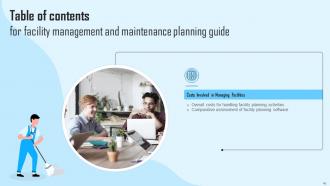 Facility Management And Maintenance Planning Guide Powerpoint Presentation Slides Template Adaptable