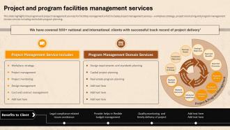 Facility Management For Residential Buildings Project And Program Facilities Management Services