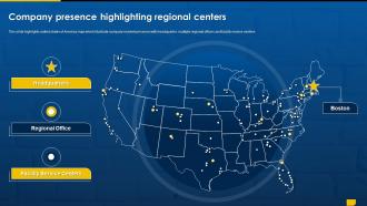 Facility Management Outsourcing Company Presence Highlighting Regional Centers