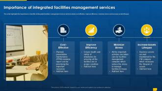 Facility Management Outsourcing Importance Of Integrated Facilities Management Services