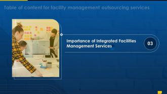 Facility Management Outsourcing Services Powerpoint Presentation Slides Attractive Researched