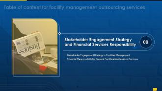 Facility Management Outsourcing Services Powerpoint Presentation Slides Customizable Designed