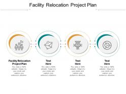 Facility relocation project plan ppt powerpoint presentation slides deck cpb