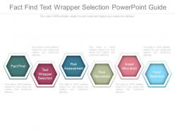 Fact find text wrapper selection powerpoint guide