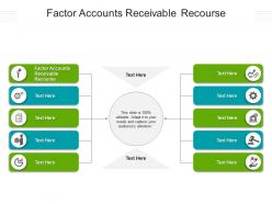 Factor accounts receivable recourse ppt powerpoint presentation summary slide download cpb