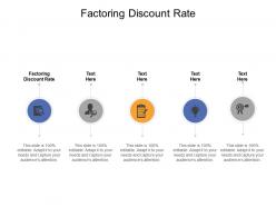 Factoring discount rate ppt powerpoint presentation file example file cpb
