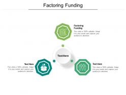 Factoring funding ppt powerpoint presentation summary images cpb