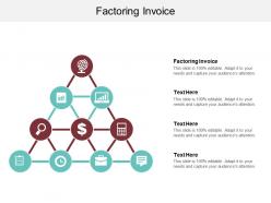 Factoring invoice ppt powerpoint presentation summary format ideas cpb