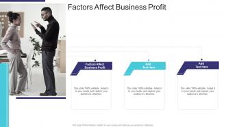 Factors Affect Business Profit In Powerpoint And Google Slides Cpb