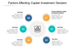 Factors affecting capital investment decision ppt powerpoint example cpb