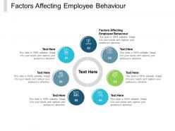 Factors affecting employee behaviour ppt powerpoint presentation file show cpb