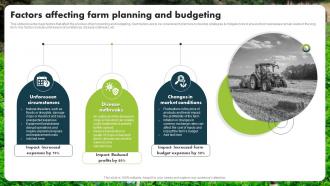 Factors Affecting Farm Planning And Budgeting