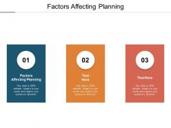 Factors affecting planning ppt powerpoint presentation pictures example topics cpb
