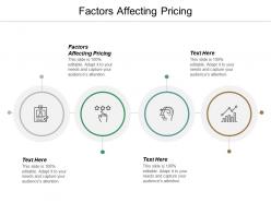 Factors affecting pricing ppt powerpoint presentation portfolio outline cpb