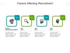Factors affecting recruitment ppt powerpoint presentation styles graphic tips cpb