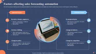 Factors Affecting Sales Forecasting Automation