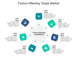 Factors affecting target market ppt powerpoint presentation infographic template graphics cpb