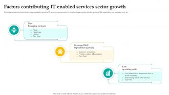 Factors Contributing IT Enabled Services Sector Growth