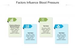 Factors influence blood pressure ppt powerpoint presentation summary grid cpb