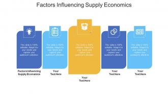 Factors influencing supply economics ppt powerpoint presentation pictures gridlines cpb