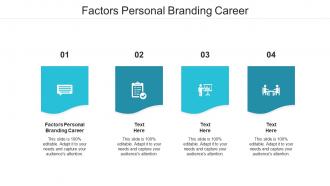 Factors personal branding career ppt powerpoint presentation styles example cpb