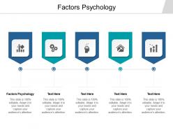 Factors psychology ppt powerpoint presentation layouts master slide cpb