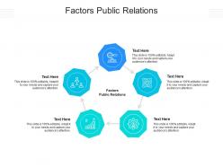 Factors public relations ppt powerpoint presentation pictures templates cpb