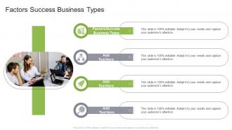Factors Success Business Types In Powerpoint And Google Slides Cpb