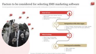 Factors To Be Considered For Selecting SMS Marketing Software SMS Marketing Guide To Enhance
