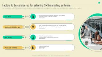 Factors To Be Considered For Sms Promotional Campaign Marketing Tactics Mkt Ss V